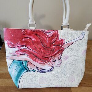 NWT Loungefly The Little Mermaid Embroidered Tote